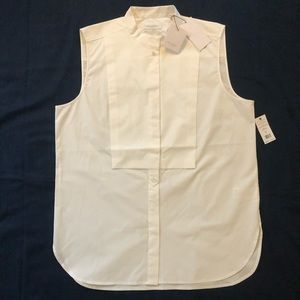 Equipment sleeveless collared shirt, brand new